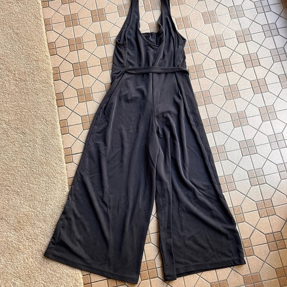 Bershka charcoal SOFT Buttoned Jumpsuit - Picture 8 of 8